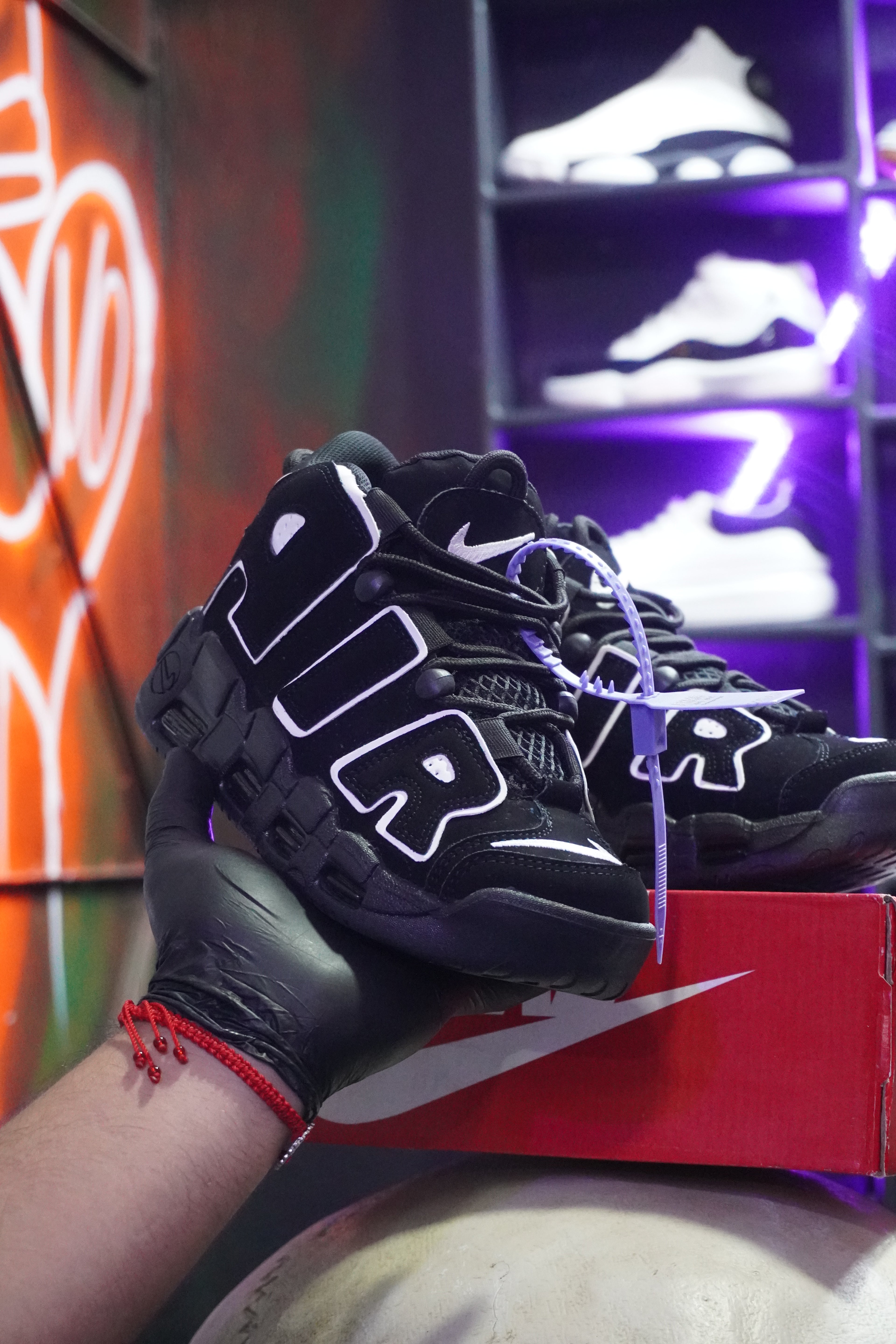 Nike Air More Uptempo '96 Black & White